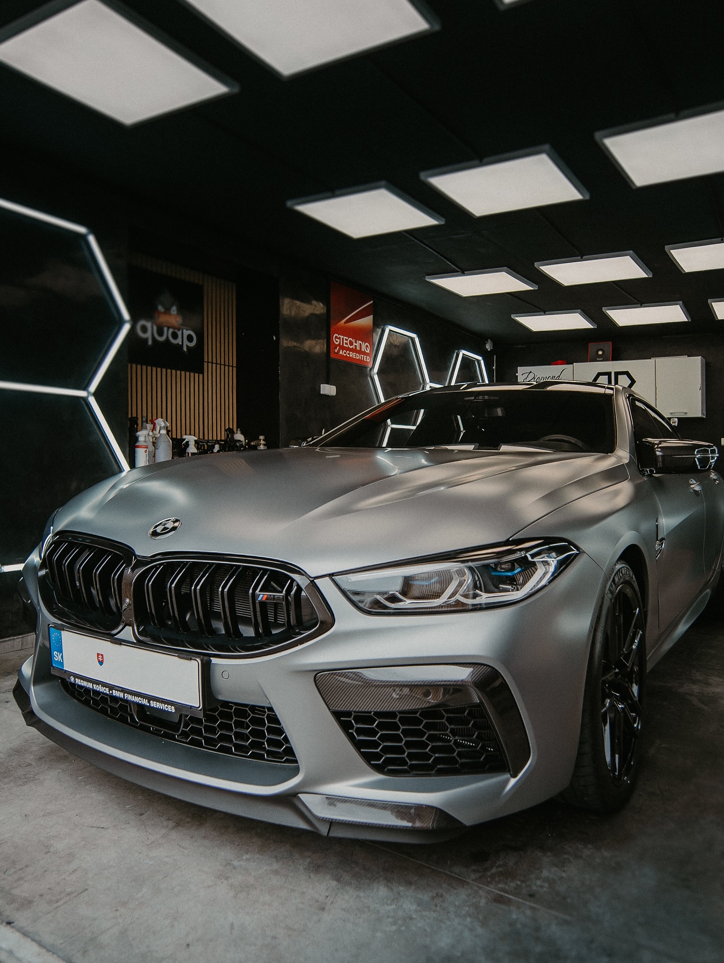 BMW M8 Competition v štúdiu Diamond Detailing Prešov